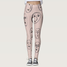 Expressies van gezichten Leggings