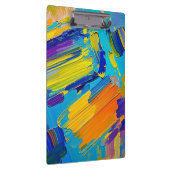Expressieve abstracte kunst ontwerp muurdecoratie klembord (Rechts)