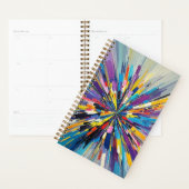 Expressieve abstracte kunst ontwerp muurdecoratie planner (Display)