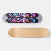 Expressieve DJ Eyes Persoonlijk Skateboard (Horizontaal)