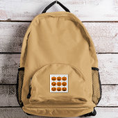 Expressieve gelukkige Jack-O'-Lanterns Vierkante Button 5,1 Cm