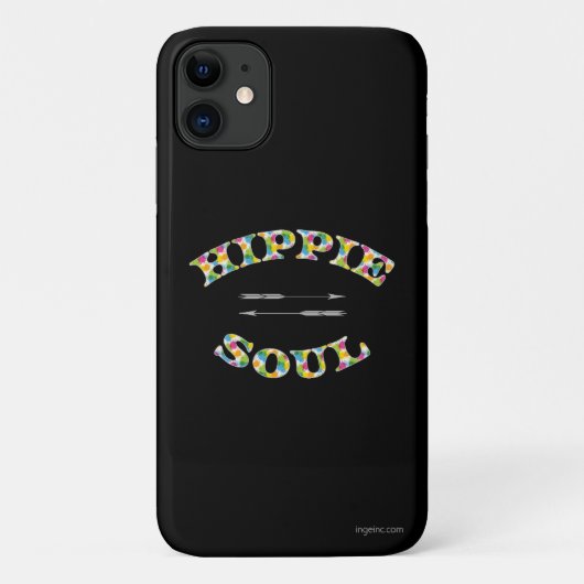 Expressieve Hippie Soul Unieke Cool Trendy Case-Mate iPhone Case (Achterkant)