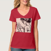 expressieve hoofdzaken t-shirt (Voorkant)