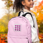 expressieve jack-o'-lantaarns vierkante button 5,1 cm