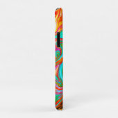 Expressieve kleurrijke abstractiepatroon Case-Mate iPhone case (Achterkant/rechts)