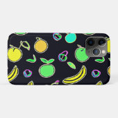 Expressieve Kleurrijke Vruchten Neon Artwork Case-Mate iPhone Case (Achterkant (horizontaal))