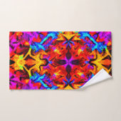 Expressieve levendige kleuren artistry bad handdoek (Handdoek)