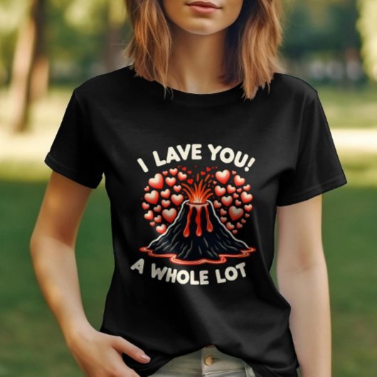 Expressieve liefde Ik lava je een hele hoop T-shirt