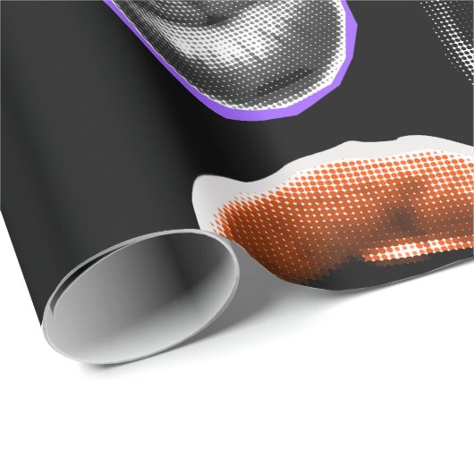 Expressieve lippen inpakpapier (Rol Hoek)