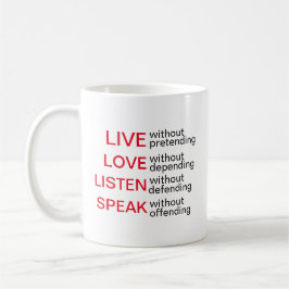 Expressieve Mokken leven, houden van, luisteren, s