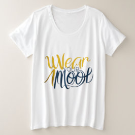 Expressieve T-shirts: Draag je humeur in stijl Grote Maat T-shirt