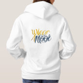 Expressieve T-shirts: Draag je humeur in stijl Hoodie (Achterkant)