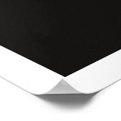 Expressieve vrouw in blauwe tinten schilderij poster (Hoek)