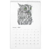Expressieve Wilde Dieren Kalender (Jan 2027)