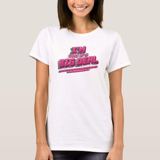 Expressieve ZOWAT EEN GROOTSE DING Artistieke Expr T-shirt (Voorkant)