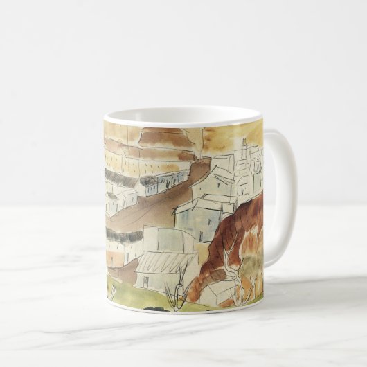  expressionisme, Almeria van Walter Gramatte Koffiemok (Voorkant rechts)