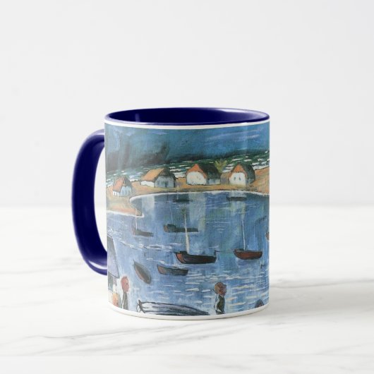  expressionisme, Gehoorn van Walter Gramatte Mok (Voorkant links)