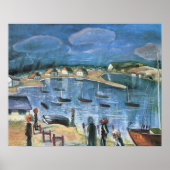  expressionisme, Gehoorn van Walter Gramatte Poster (Voorkant)