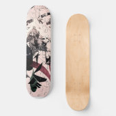 Expressionisme Skateboard: unieke gemengde media Persoonlijk Skateboard (Voorkant)