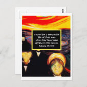 Expressionist Art Painting Quote   Briefkaart (Voorkant / Achterkant)