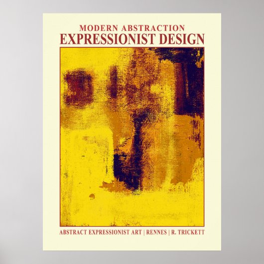 Expressionist EP No. 3 Poster (Voorkant)