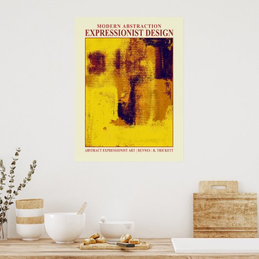 Expressionist EP No. 3 Poster (Keuken)