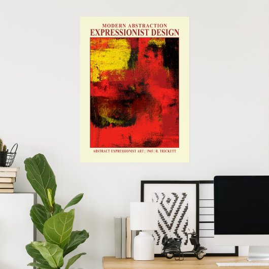Expressionist EP nr. 10 Poster (Thuiskantoor)