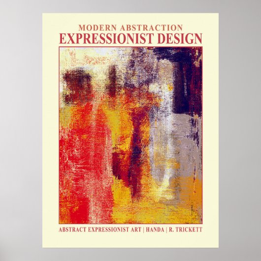 Expressionist EP nr. 1 Poster (Voorkant)