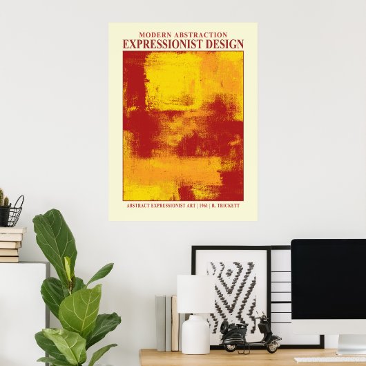 Expressionist EP nr. 4 Poster (Thuiskantoor)