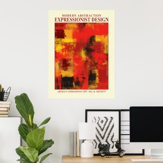 Expressionist EP nr. 7 Poster (Thuiskantoor)