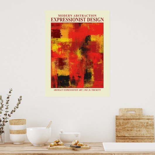 Expressionist EP nr. 7 Poster (Keuken)