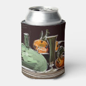 Expressionist Fruit Wine Groene Vaas Blikjeskoeler (Blikje Voorkant)