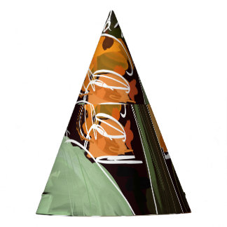 Expressionist Fruit Wine Groene Vaas Feesthoedjes