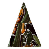 Expressionist Fruit Wine Groene Vaas Feesthoedjes (Rechts)
