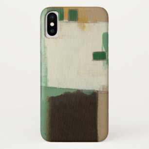 Expressionist schilderen met zware penseelstreken iPhone x hoesje