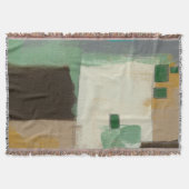 Expressionist schilderen met zware penseelstreken deken (Voorkant)