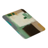 Expressionist schilderen met zware penseelstreken magneet (Rechterzijde)