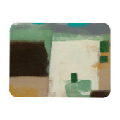 Expressionist schilderen met zware penseelstreken magneet (Horizontaal)