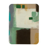 Expressionist schilderen met zware penseelstreken magneet (Verticaal)