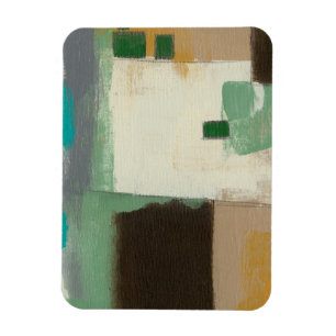 Expressionist schilderen met zware penseelstreken magneet