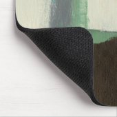 Expressionist schilderen met zware penseelstreken muismat (Hoek)