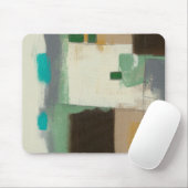 Expressionist schilderen met zware penseelstreken muismat (Met muis)