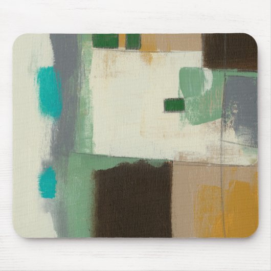 Expressionist schilderen met zware penseelstreken muismat (Voorkant)