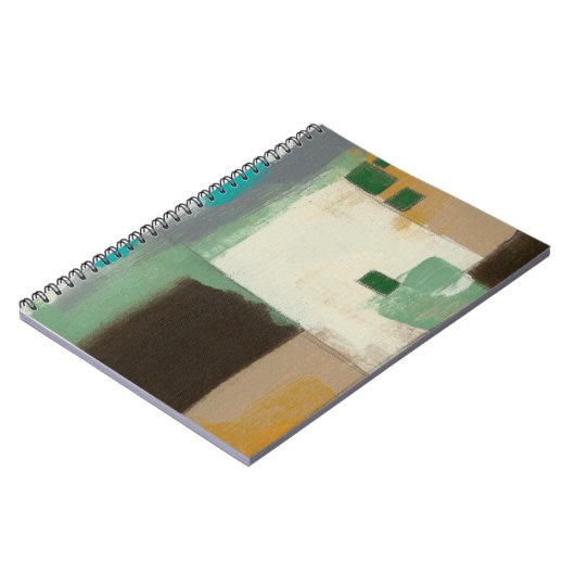 Expressionist schilderen met zware penseelstreken notitieboek (Linkerzijde)