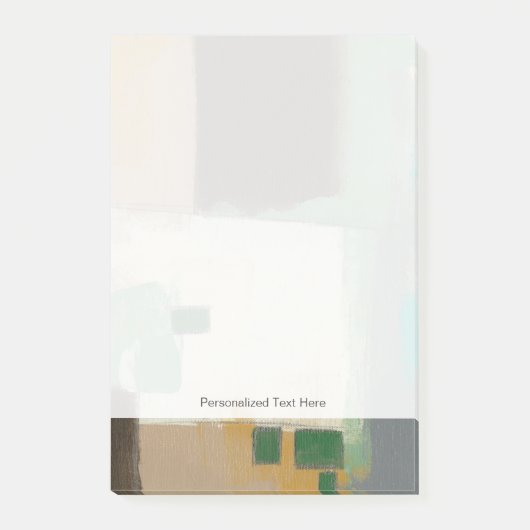 Expressionist schilderen met zware penseelstreken post-it® notes (Voorkant)