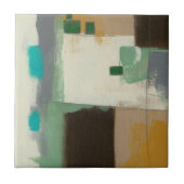 Expressionist schilderen met zware penseelstreken tegeltje (Voorkant)