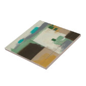 Expressionist schilderen met zware penseelstreken tegeltje (Zijkant)