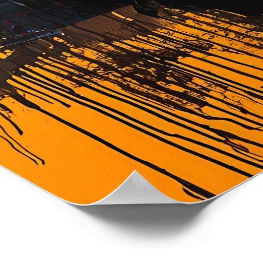 Expressionistisch Mona Lisa Poster – Bold Contempo (Hoek)