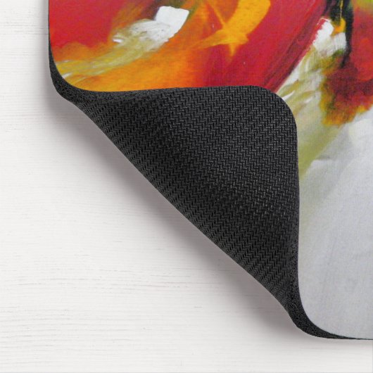 Expressionistische Abstracte Sjabloon Modern Trend Muismat (Hoek)