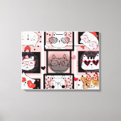 Expressions Canvas Afdruk (Voorkant)